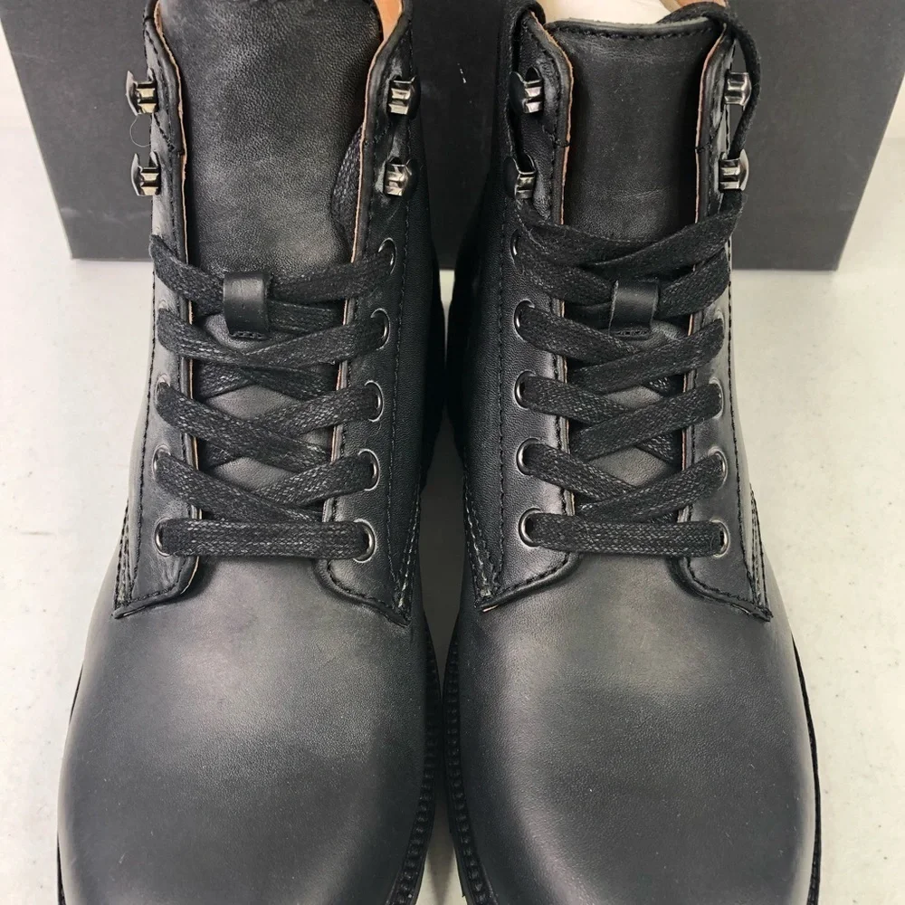 Bloomingdales The Mens Store Leather Lace Up Boots